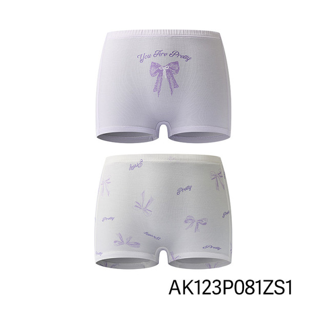 13788947.【2条装】爱慕儿童女童分阶裤天丝莫代尔二阶儿童裤女童平角内裤