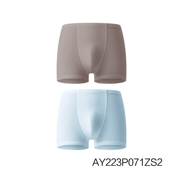 13794196.【2条装】爱慕儿童分阶裤三阶青春裤少男内裤平角裤男大童抗菌天丝莫代尔