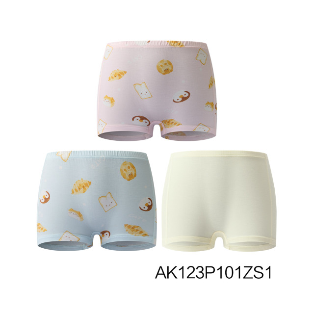 13802534.【3条装】爱慕儿童女童内裤A类抗菌分阶裤二阶女孩平/三角裤天丝莫代尔多条装