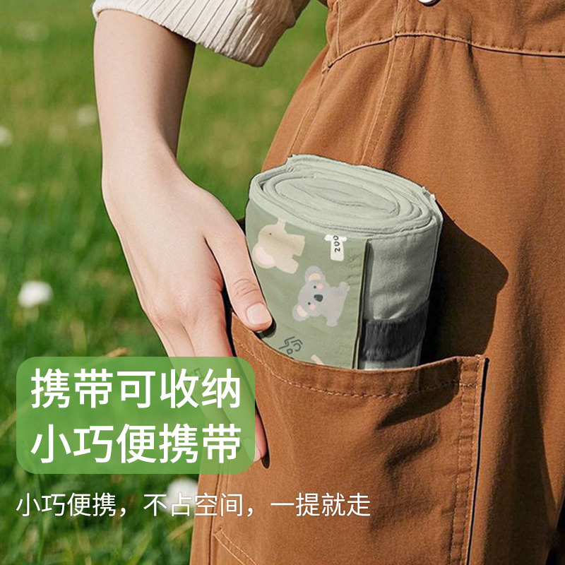 13086679.户外便携迷你野餐垫口袋防水防潮沙滩垫折叠露营地垫地布轻薄野餐