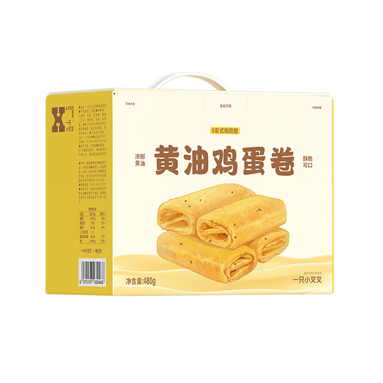 12667490.一只小叉叉黄油鸡蛋卷480g