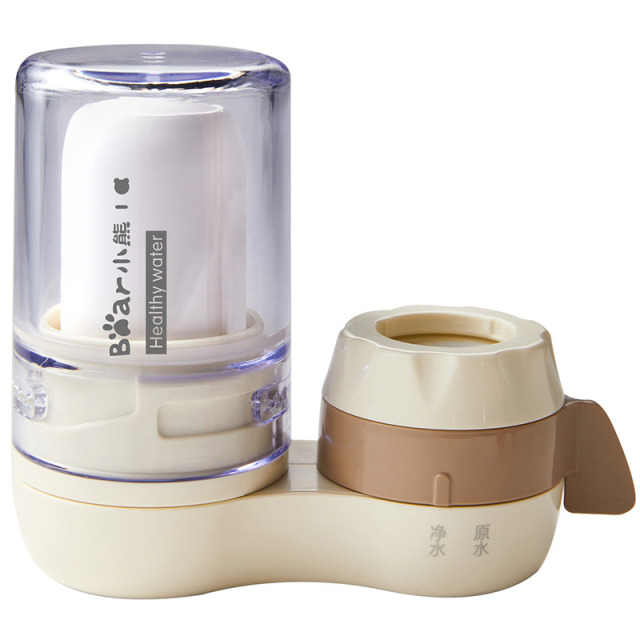 10038025.【即装即用】小熊Bear 水龙头净水器 自来水专用净化过滤器 厨房家用滤芯除氯滤水前置 CX-E0031