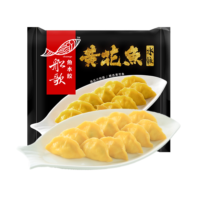 12680209.【119任选4件】船歌鱼水饺 海鲜水饺黄花鱼水饺230g*1袋