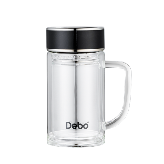 10462405.Debo德铂拉文德玻璃杯泡茶杯350ml