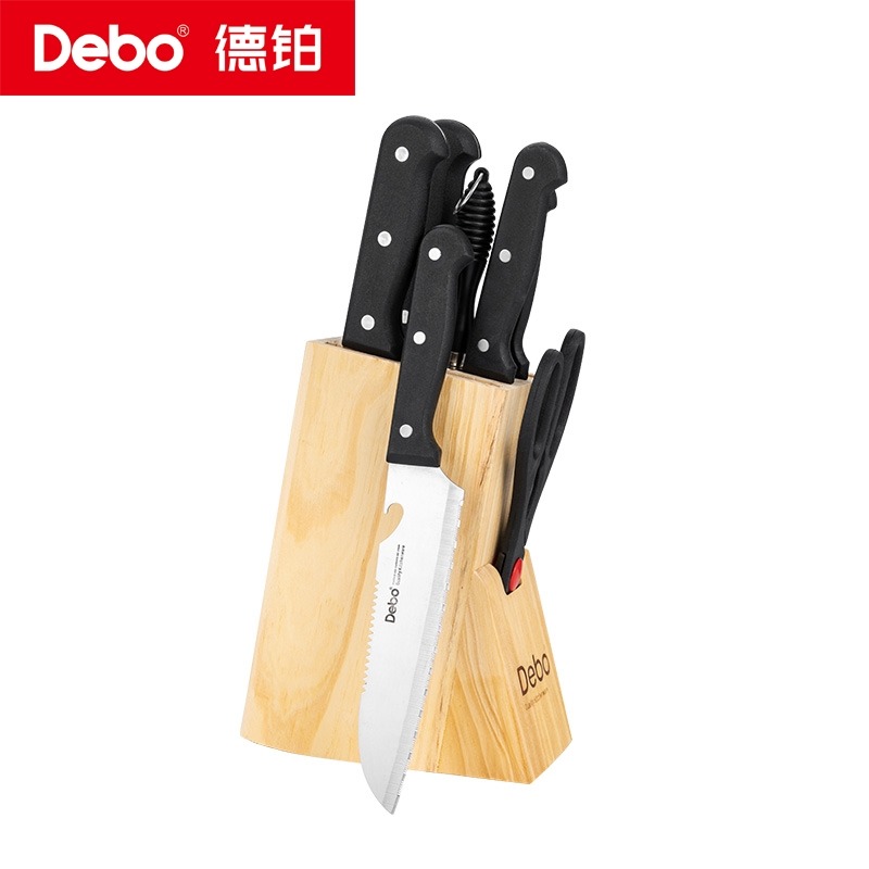 12453213.【优选】Debo德铂恩斯贝格菜刀厨具套装7件套