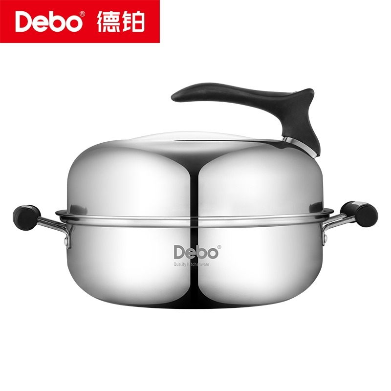 12453008.【优选】Debo 德铂比特堡蒸锅汤锅26cm
