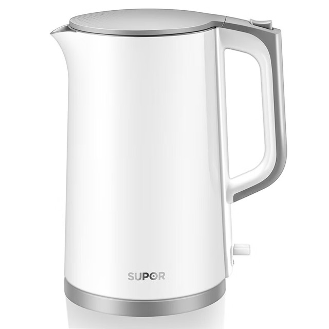 13291484.【优选新品】苏泊尔(SUPOR)电热水壶尔1.7L大容量家用304不锈钢一体无缝内胆防烫保温开水壶 1.7L