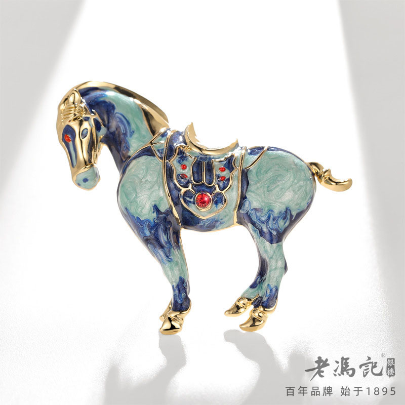 11541196.非遗景泰蓝宝马胸针博物馆工艺