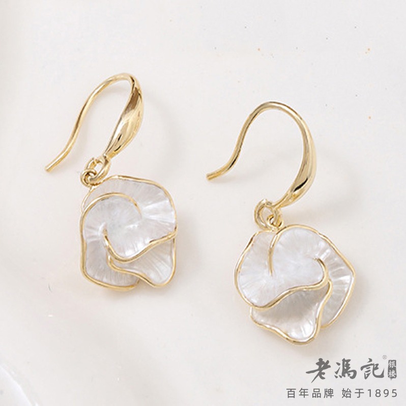 12251716.(推荐爆款)白色山茶花耳环高级感古风小众时尚轻奢百搭