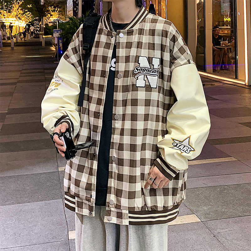 10349168.龙中龙 春季新款夹克男装男士棒球服休闲上衣春秋休闲外套