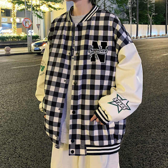 10349168.龙中龙 春季新款夹克男装男士棒球服休闲上衣春秋休闲外套