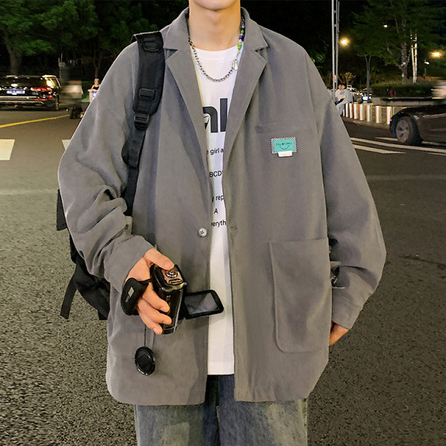 10348886.龙中龙 休闲夹克男士外套春季男装青少年外套男
