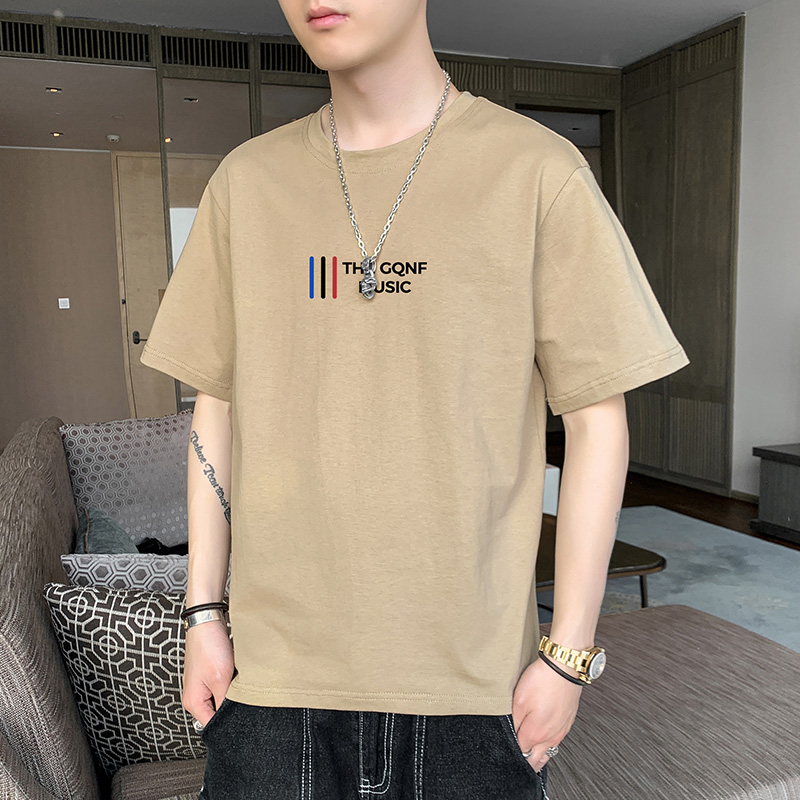 10787630.龙中龙 短袖t恤男士夏季装新款潮牌潮流ins宽松重磅夏天男生体恤