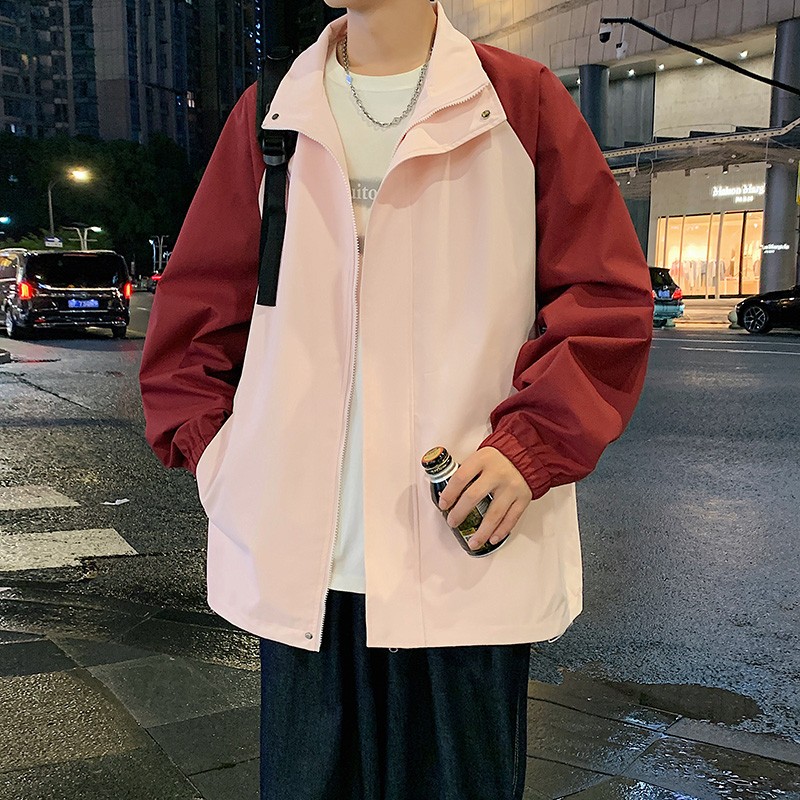 11268088.龙中龙 春秋季新款衣服男士休闲夹克潮流立领上衣时尚外套