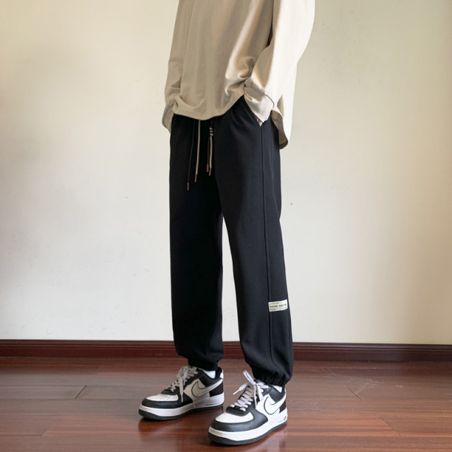 11773067.龙中龙 男士休闲裤春夏季新款宽松束脚裤运动裤子