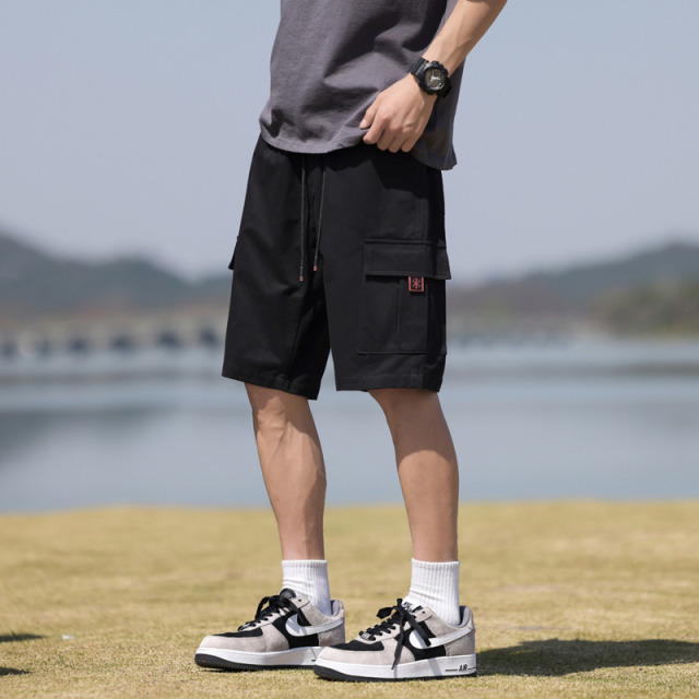 11774482.龙中龙 短裤男士夏季新款宽松运动休闲工装裤沙滩五分裤子