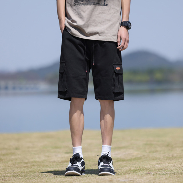 11774495.龙中龙 美式工装短裤男士新款夏季宽松休闲五分裤子