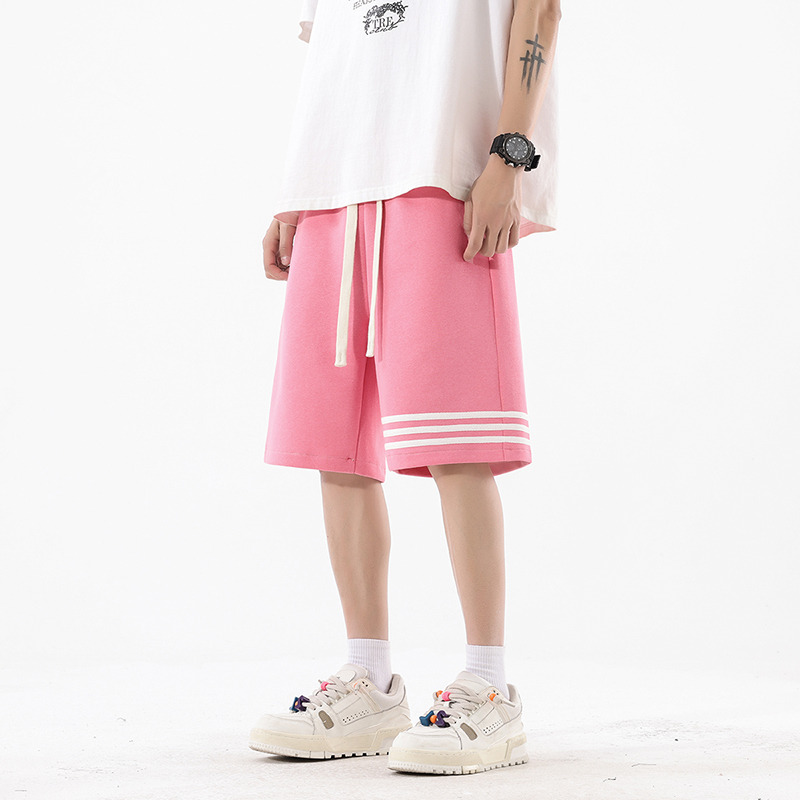 11816199.龙中龙 短裤男夏季薄款潮牌青少年运动裤宽松休闲五分裤子
