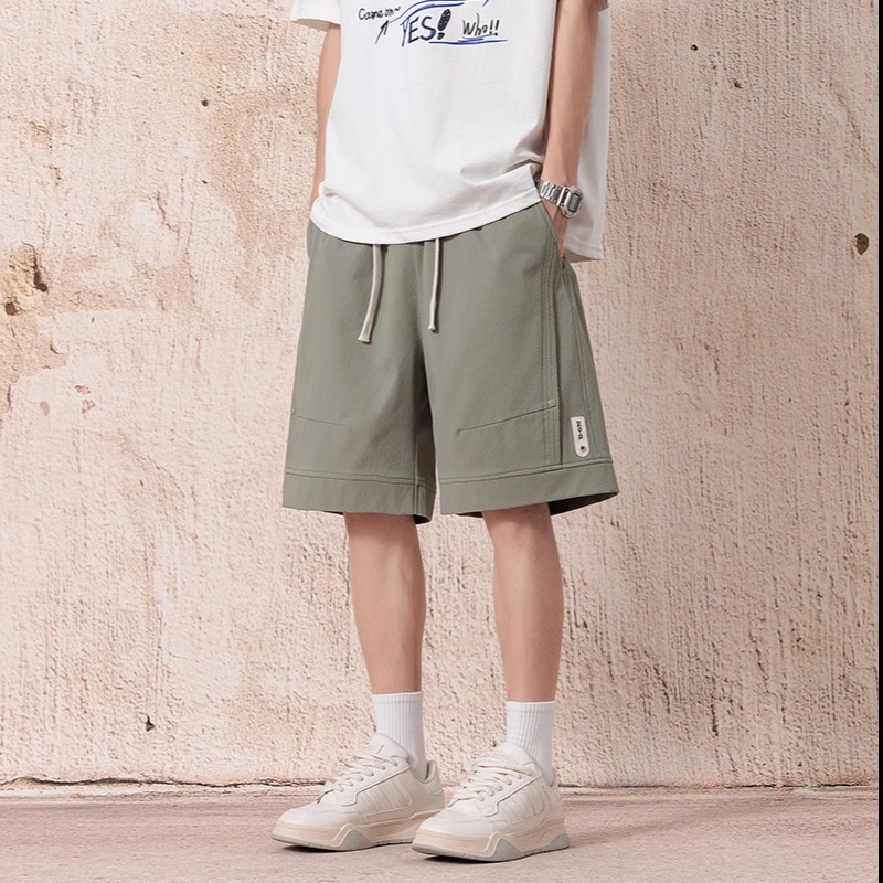 12346726.龙中龙 青年美式短裤男新款宽松运动休闲夏季男士潮牌五分裤