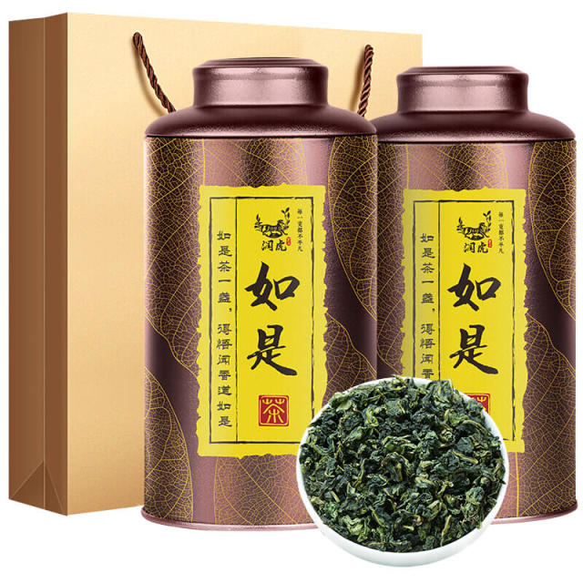12627718.润虎 如是 清香铁观音(乌龙茶)504克(252克×2)/套