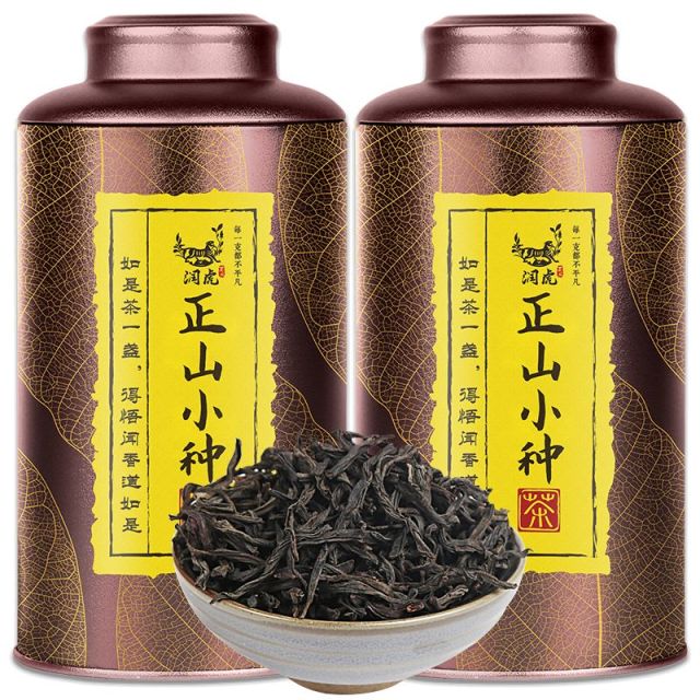 12627721.润虎 如是 正山小种(红茶)500克(250克*2)/套