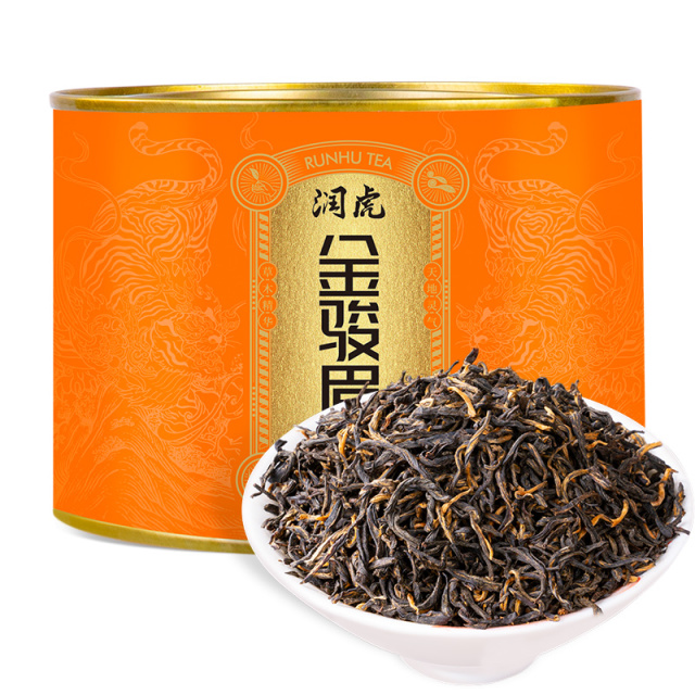 12627712.润虎 虎韵鸿贯 金骏眉红茶 铁罐100克装