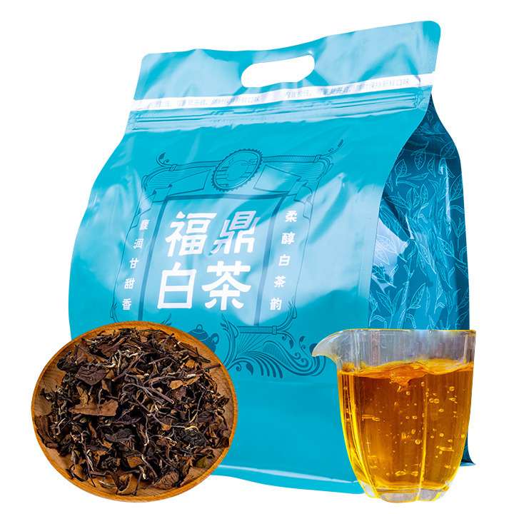 13147522.润虎茶叶正宗福鼎白茶2020年寿眉老白茶250g袋装盒装自己喝