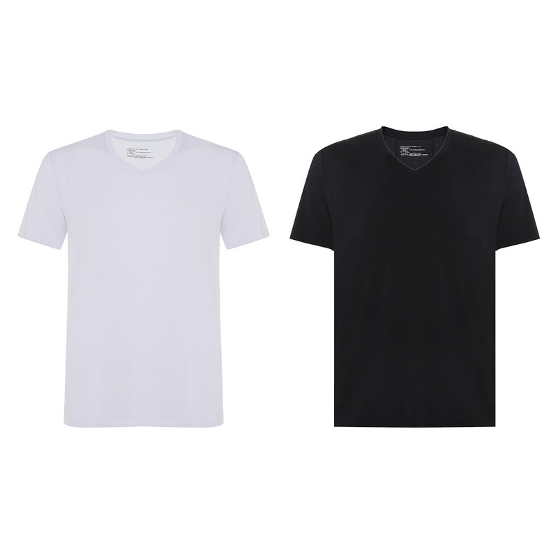 10418975.爱慕先生22SS-HELLO裤3.0上衣两件包V领短袖NS12C233P