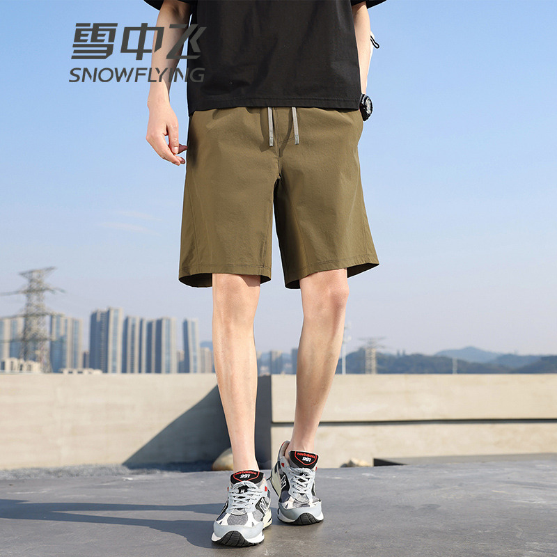 13138604.雪中飞男士休闲短裤
