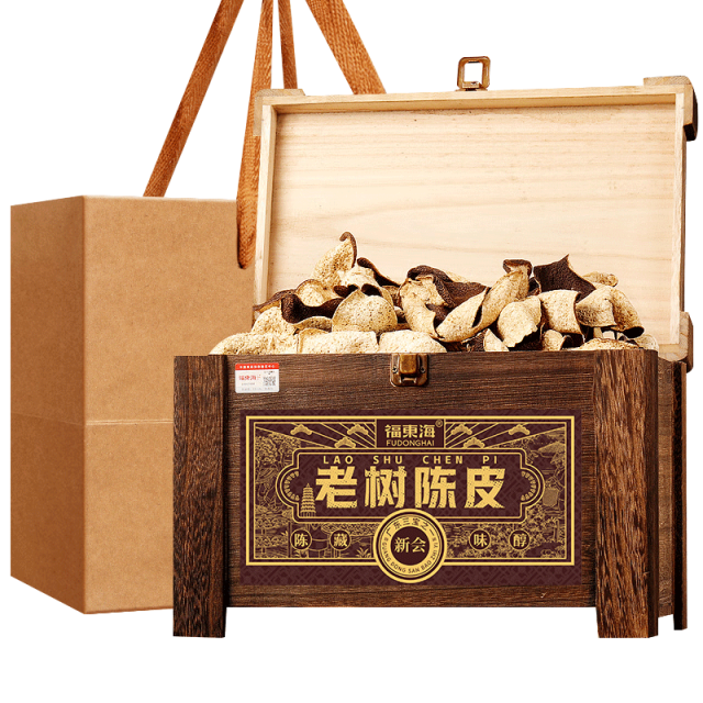 11411627.【福东海】陈皮150克/盒（小木箱）
