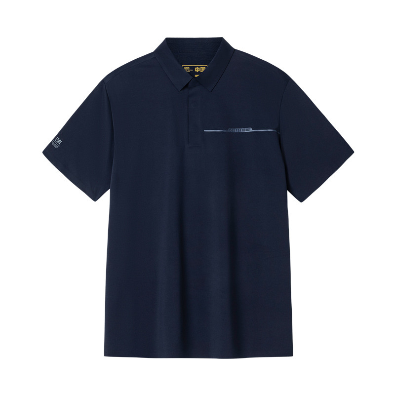 13639386.361°翻领T恤男装夏季健身跑步运动服运动POLO衫休闲透气短袖552424008A