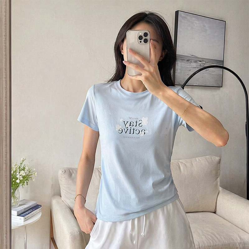 13584831.361°运动t恤女装夏季新款宽松舒适上衣圆领短T恤562524120