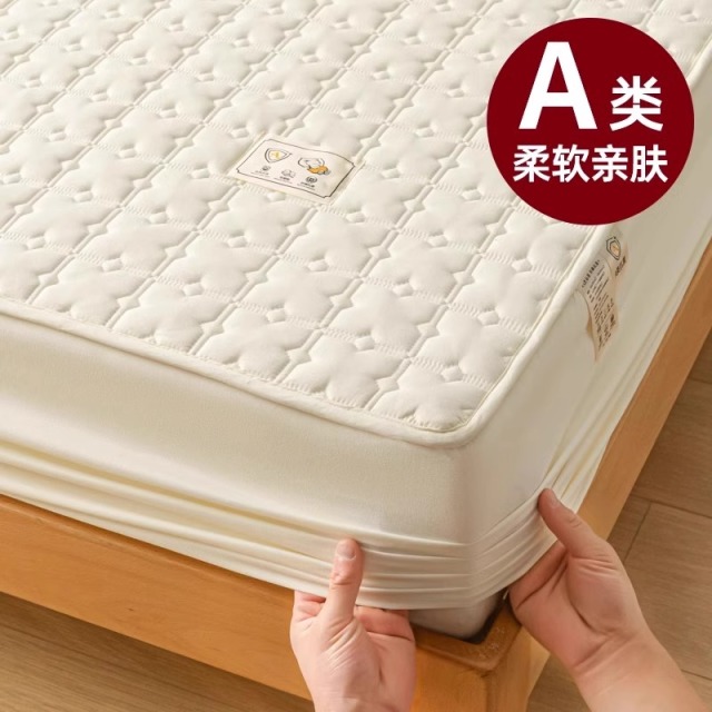 12297123.【无印良品】防水抗菌大豆夹棉床笠