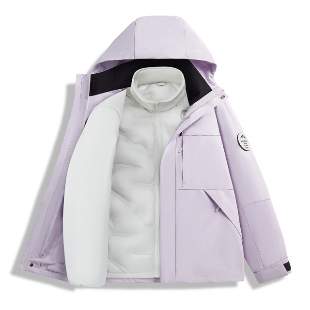 13680272.【衣购思】羽绒服冲锋外套女款2026新款冬季三合一可拆卸内胆加厚保暖外套