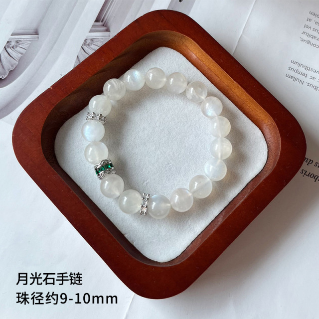12630944.晶芭莎  天然月光石手串清冷气质