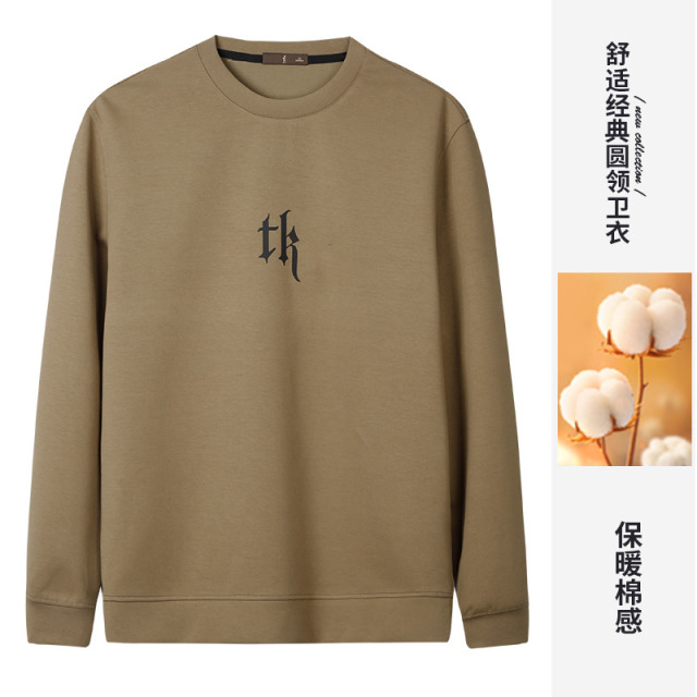11975917.才子男装棉感舒适圆领卫衣时尚休闲上衣 88251E0960