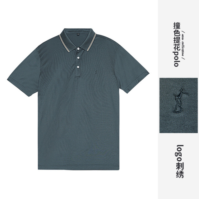 13602837.才子男装全棉logo刺绣polo衫 8223264121