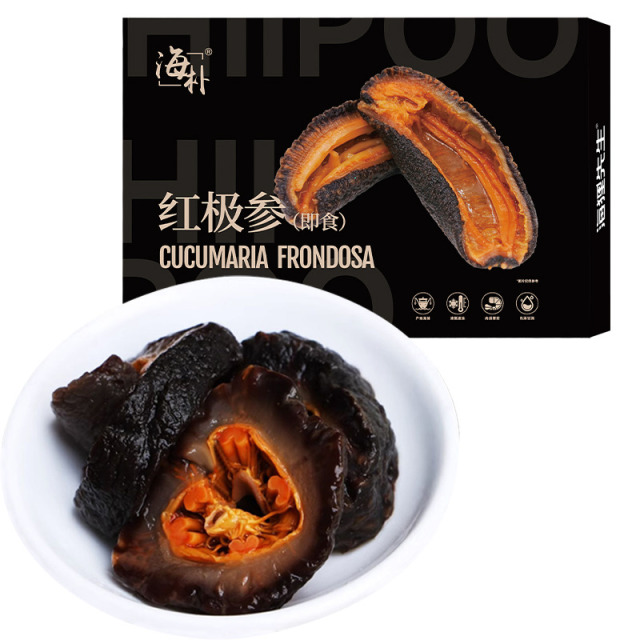 13217831.海朴【可凉拌可做汤吃法多样】即食红极参段300g/盒红极参炖汤做菜凉拌