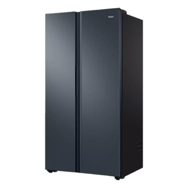 12626196.海尔(Haier)冰箱双开门冰箱616升对开门电冰箱一级变频大容量薄家用冰箱风冷无霜 【下单请咨询库存】