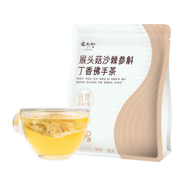 10762300.张太和 猴头菇沙棘参斛丁香佛手茶100g(5g*20)
