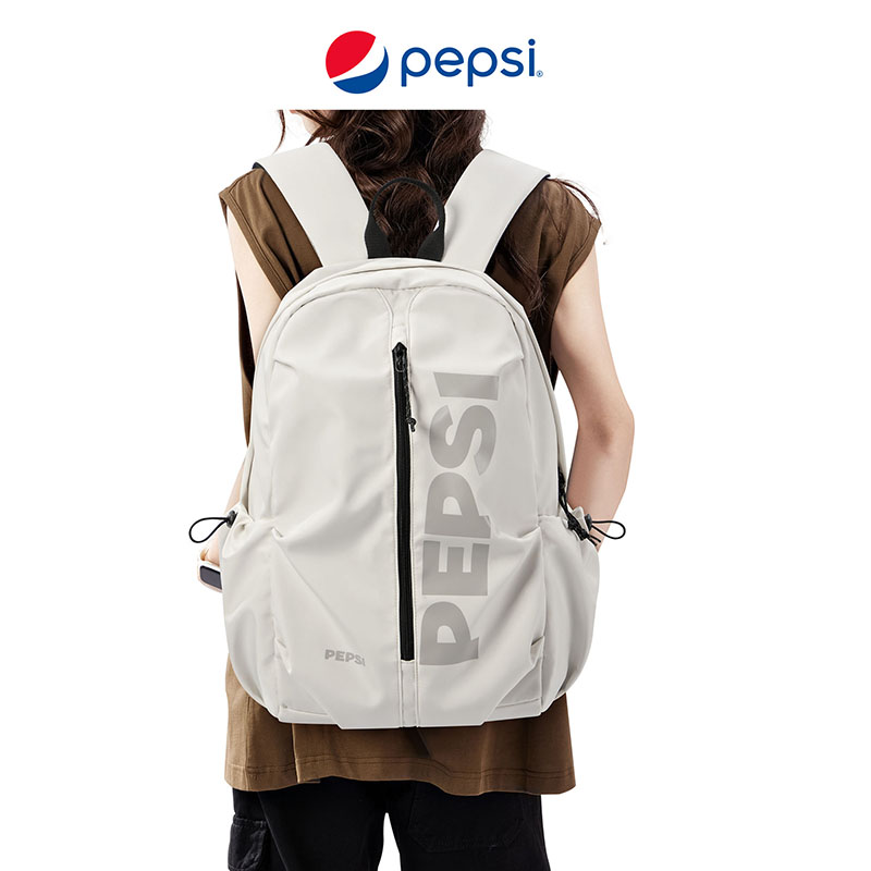 11141061.Pepsi百事 潮流学院风初高中生大学生大容量通勤百搭字母印花高颜值运动休闲书包双肩包
