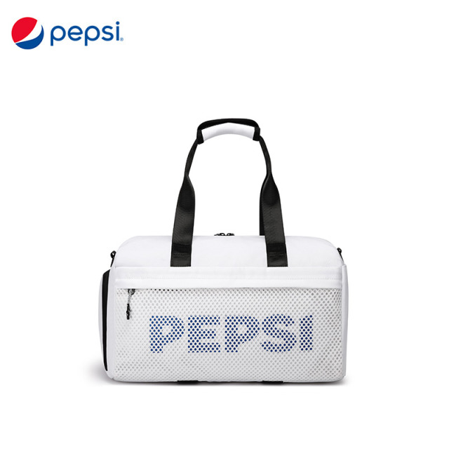 11322011.Pepsi百事 干湿分离大容量高颜值潮流时尚健身旅行包独立鞋仓斜挎包