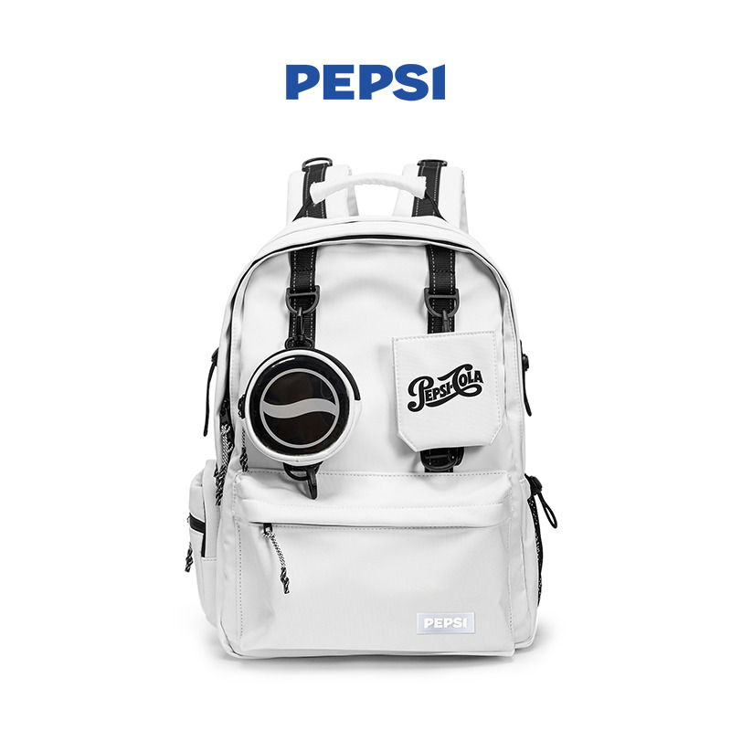 11607719.Pepsi百事 潮流百搭高颜值设计感大容量初高中大学生通勤休闲旅行收纳书包双肩包