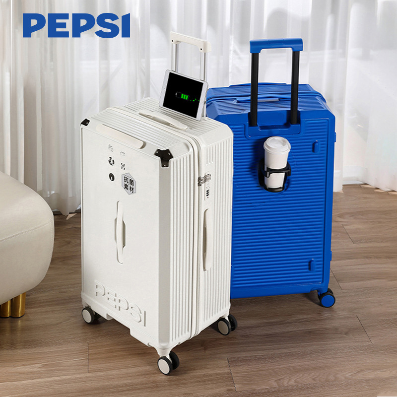 8517180.【出游推荐】Pepsi百事 时尚轻便万向轮拉杆箱20寸登机行李箱24寸-30寸大容量商务学生多功能旅行箱