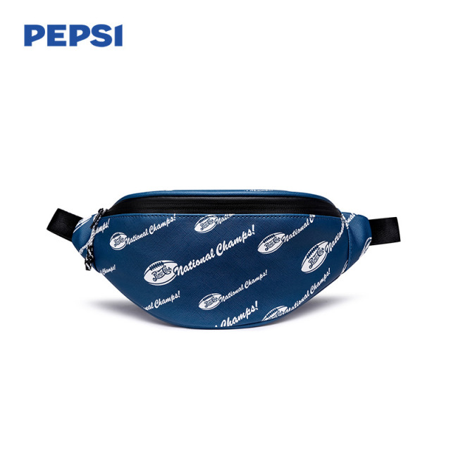 12313558.Pepsi百事美式时尚休闲通勤上班族便捷出行潮流运动男女同款腰包