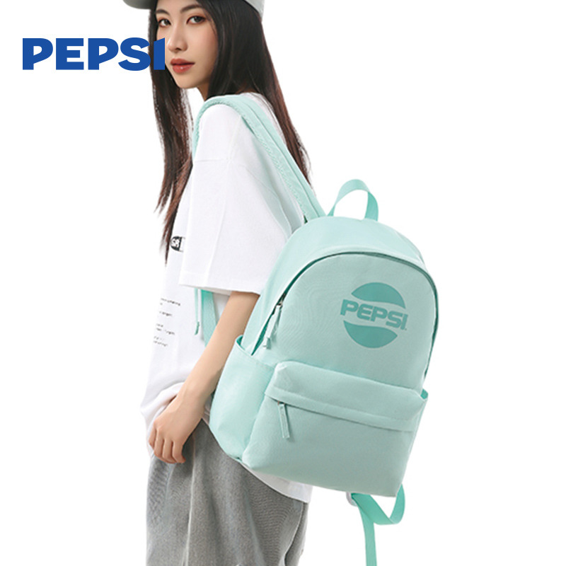 12376198.Pepsi百事双肩包大容量大学生高中生初中生轻便运动休闲旅行背包通勤电脑包