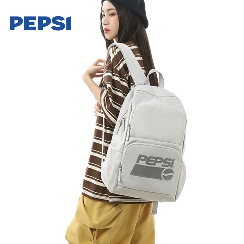 12376203.Pepsi百事双肩包时尚大容量百搭潮流轻便运动休闲旅行背包通勤电脑包书包