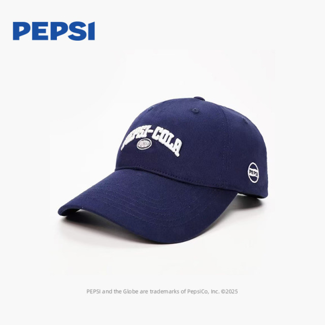 12535299.Pepsi百事 时尚潮流棒球帽宽檐百搭户外防晒遮阳鸭舌帽