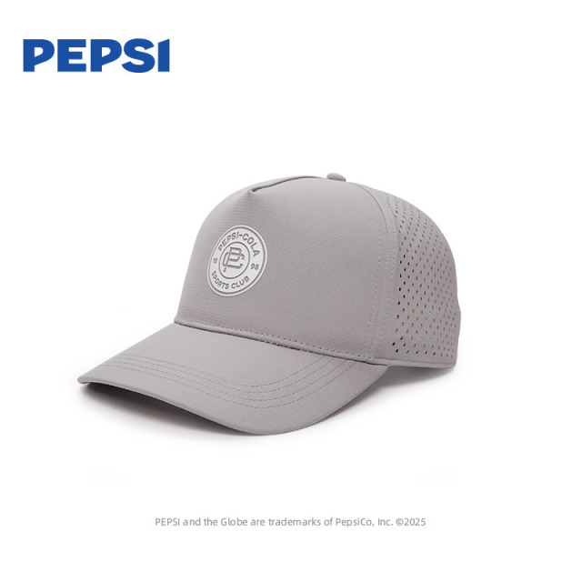 12535444.Pepsi百事 时尚运动遮阳防晒鸭舌帽户外出游通勤透气棒球帽