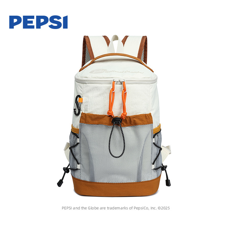 12527948.Pepsi百事 时尚轻便户外徒步登山双肩包旅行大容量男女运动背包
